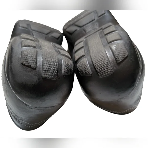 Natural Soul by Naturalizer Black Leather Shoes Women's 10 - Picture 5 of 11